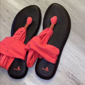 Two pairs of sandals